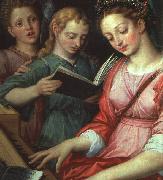 COXCIE, Michiel van Saint Cecilia dfg oil painting
